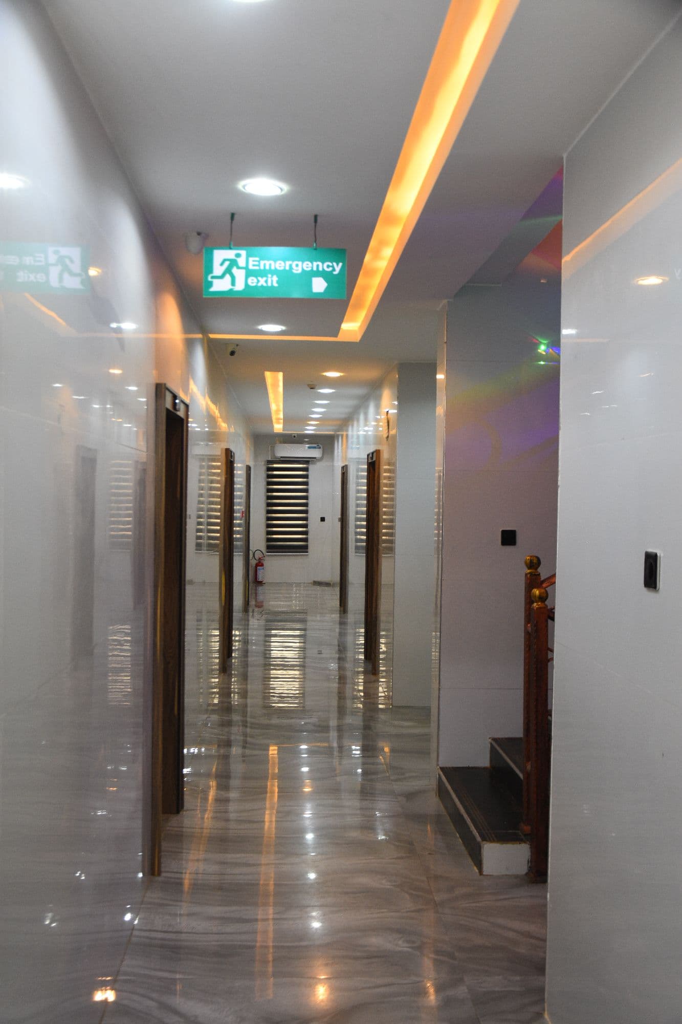 Guest-floor hallway